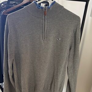 Men’s Vineyard Vines Small quarter -Zip Sweater 100% cotton